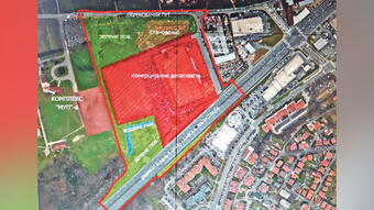 A 152,000 square meter business complex is planned to be built on Ada Ciganlija