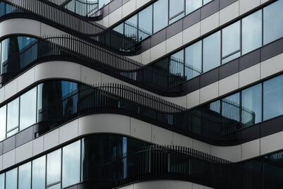 b40 Business Center: A New Office Building with Cascading Terraces at the Corner of Two New Belgrade Boulevards