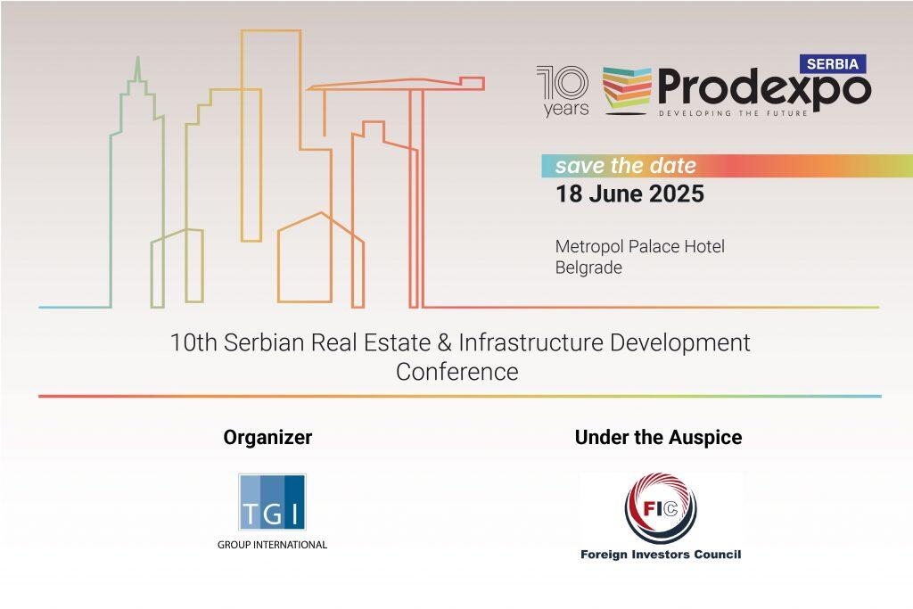 Belgrade Hosts the 10th Prodexpo Serbia – A Decade of Excellence in Real Estate and Infrastructure Development