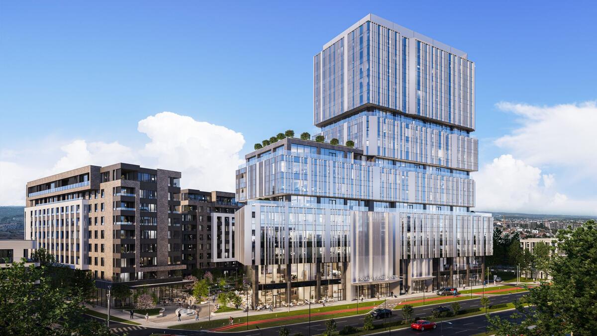 Novella Business Center: Step Inside the Tallest Office Building in Vojvodina