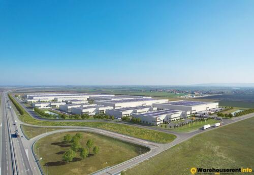 Warehouses to let in CTPark Sombor